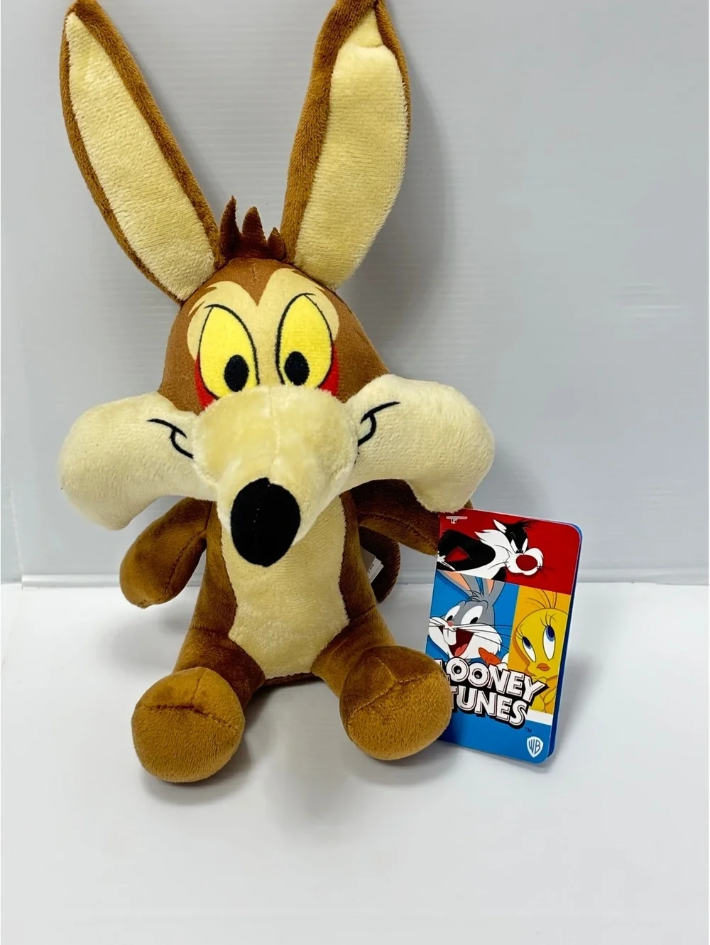 Looney Tunes Wile E. Coyote Plush Toy with Original Tag, Approximately 9 Inches